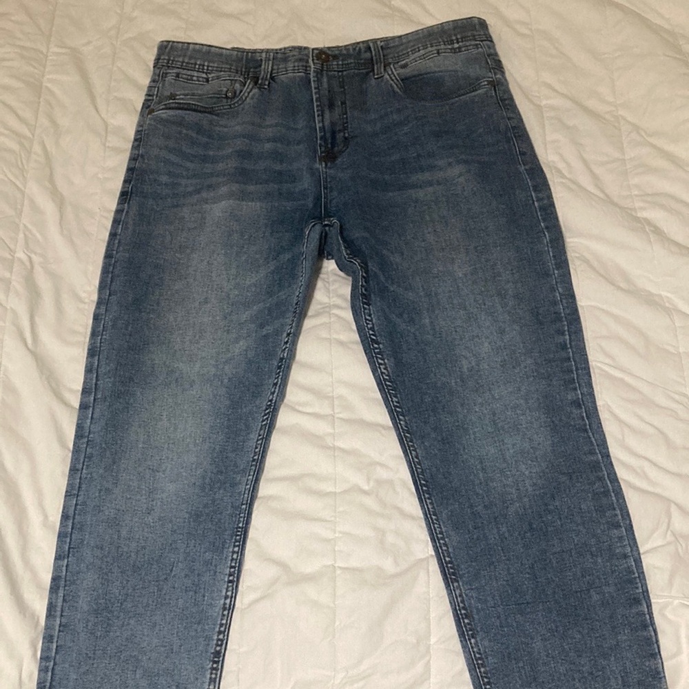 PROJEK RAW stonewashed jeans.